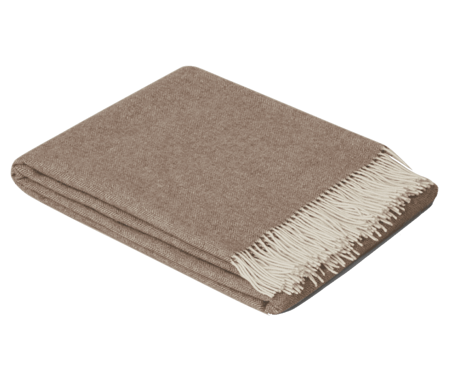 STACKELBERGS - PLAID EN LAINE BEIGE